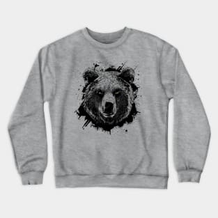 Grizzly Bear Animal Wildlife Forest Nature Hunt Adventure Graphic Crewneck Sweatshirt